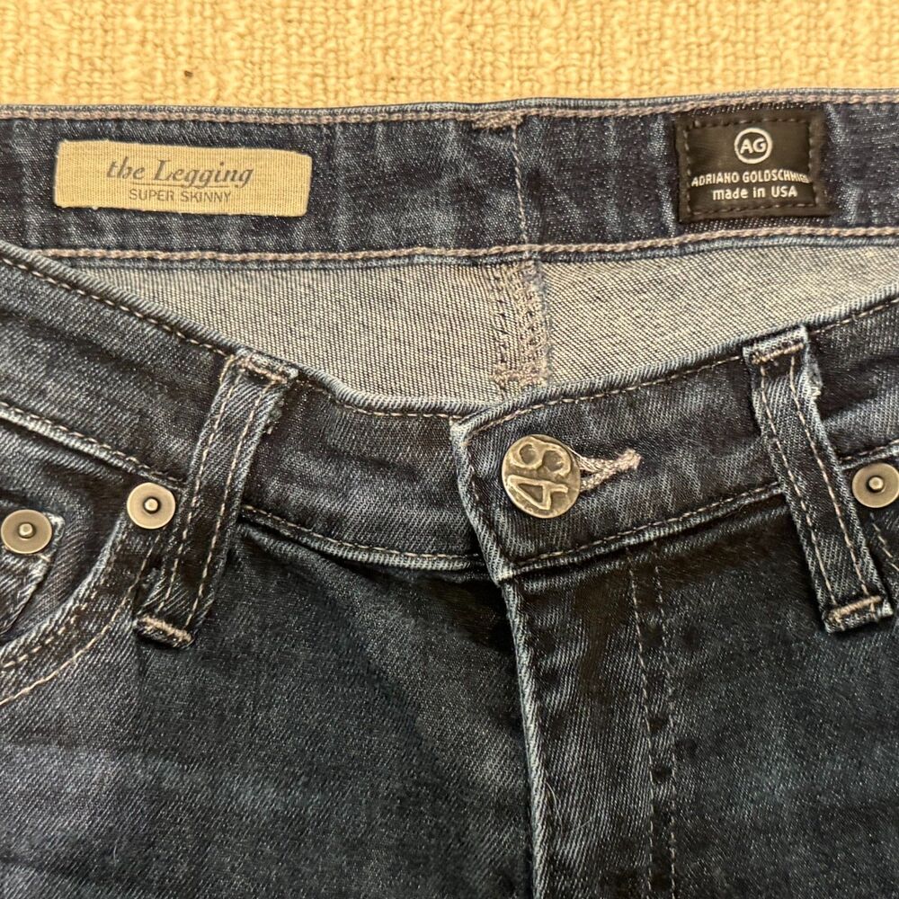 AG Adriano Goldschmied "The Legging" super skinny jeans, 29R - Picture 2 of 4